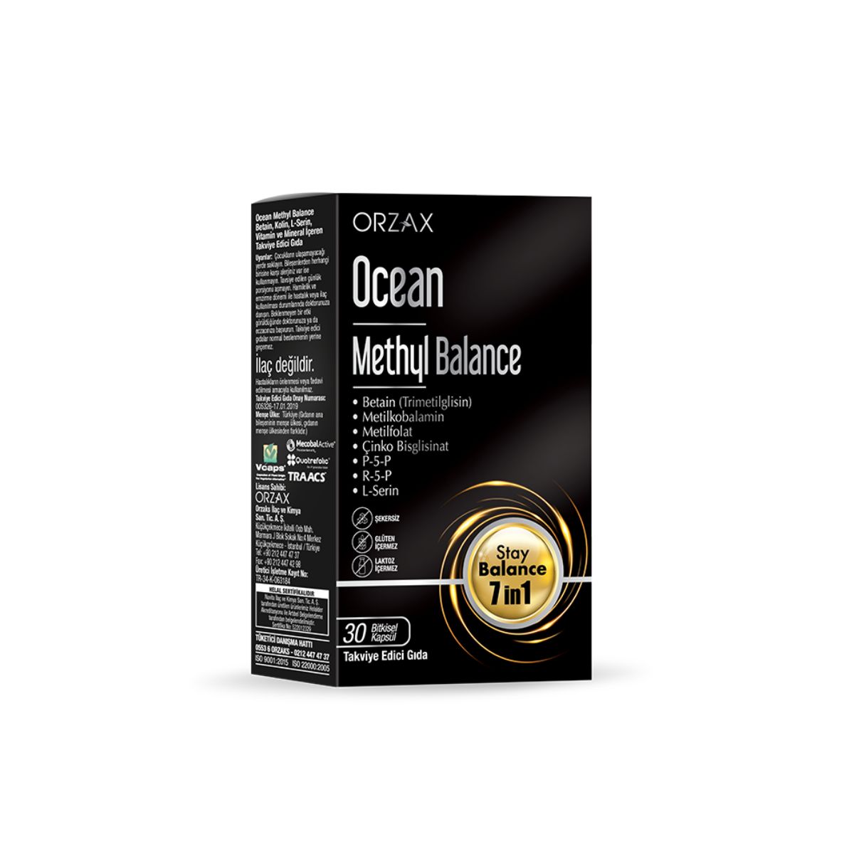 Bioslo-Ocean-Methyl Balance-7în1-N30-caps Ocean Methyl Balance 7în1 N30 (capsule vegetale) - imagine 1