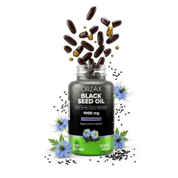 Black Seed Oil 1000mg N90 (capsule moi) - imagine 5